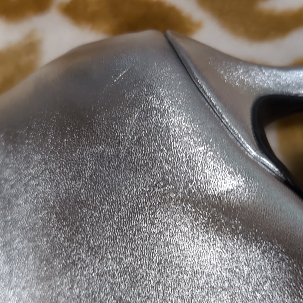 Open Edit Sleek sliver  Ankle Boots - Picture 3 of 7